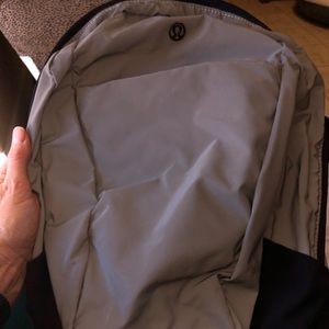 Lululeom fast and free reflective backpack.